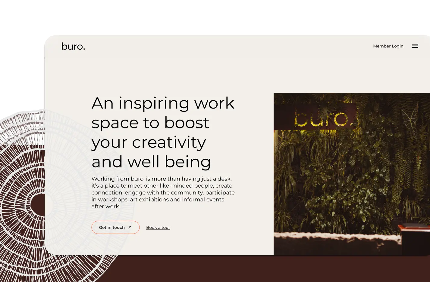 Buro: Repositioning a Co-Working Space as a Creative Community Hub cover image